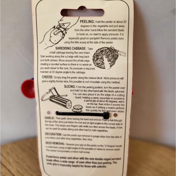 Vegetable Peeler for Kitchen, Stainless Steel Peeler for Potatoes Carrots Apples - Picture 5 of 7